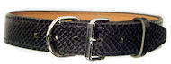 Leather Dog Collar for Bulldog - APBT designer dog collar
