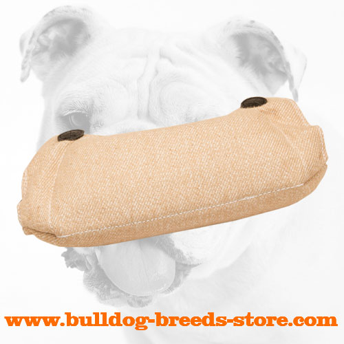 Properly Stitched Training Jute Bulldog Bite Builder