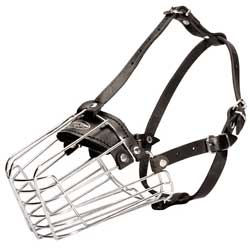 Top Quality Dog Wire Cage Muzzle for American  Bulldog
