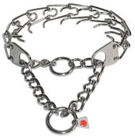 STAINLESS STEEL-Dog prong collar made in Germany-50004 55 (3.25)