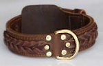 Handcrafted Leather Dog Collar