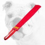 Prey Drive Training French Linen Bulldog Bite Rag with Handle