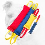 High Quality French Linen Bulldog Bite Tugs