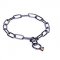 "Under Control" Herm Sprenger Black Stainless Steel Chain Bulldog Collar