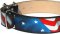 Amazing Patriotic American Flag Dog Collar for Bulldog