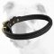 Fabulous Super Durable Braided Walking and Training Leather Bulldog Collar