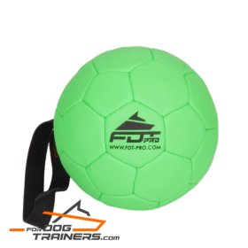 "Football Fan" Bite Dog Ball for Training and Having Fun