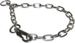 Fur Saver Chrome-Plated Choke Chain Collar