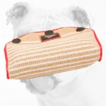 Puppy Jute Bulldog Bite Builder with Inside Handles