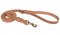 Latigo Braided oily Leather Waist Lead 4 FOOT-Bulldog