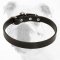 Comfortable Leather Bulldog Collar for Walking