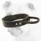 Dog training collar with handle for Bulldog trainings