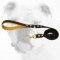 Gorgeous Beautifully Decorated Walking Leather Bulldog Leash