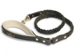 4 Foot Braided Leash with padded handle
