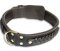 Leather dog collar 20 inch up to 28 inch neck size (50 cm-72cm)
