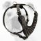 Adjustable Spiked Leather Bulldog Harness for Walking