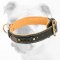 Royal Designer Nappa Padded Hand Made Leather Bulldog Collar for Walking