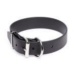 Extra Wide Black Biothane Bulldog Collar