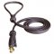Leather Round Dog Leash 1/4 inch for bulldog