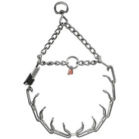 ULTRA-PLUS Training Prong Collar with Center-Plate, Swivel, Assembly Chain and ClicLock (3.25 mm x 23 inches) Herm Sprenger