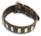 Genuine Leather Dog Collar 1 1/2'' Wide for Bulldog