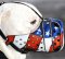 Leather Muzzle for Victorian Bulldog-American Pride Muzzles
