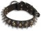 Studded Black collar 24'' for Bulldog /24 inch dog collar-S55