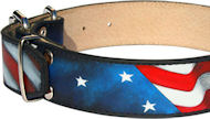 Amazing Patriotic American Flag Dog Collar for Bulldog