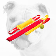 French Linen Puppy Training Set of Bite Tugs