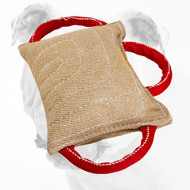 Extra Strong Jute Bulldog Bite Pad with 3 Handles
