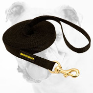 Practical Nylon Bulldog Leash for Training and Tracking