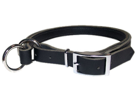 Practical Leather Bulldog Choke Collar