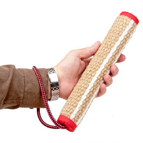 Strong Rolled Training Jute Bulldog Bite Tug