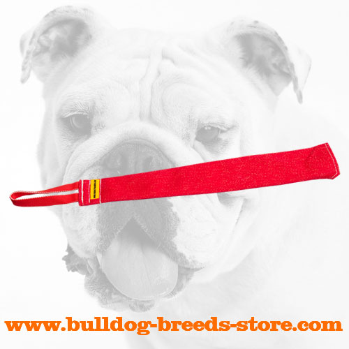 Frecnh Linen Bulldog Bite Rag for Prey Drive Training