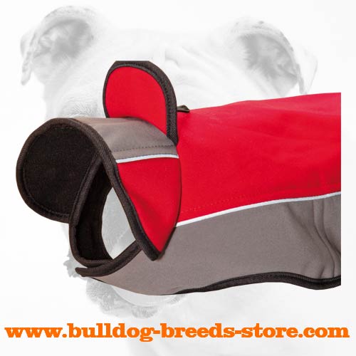 Comfortable Lightweight Warm Winter Nylon Bulldog Coat