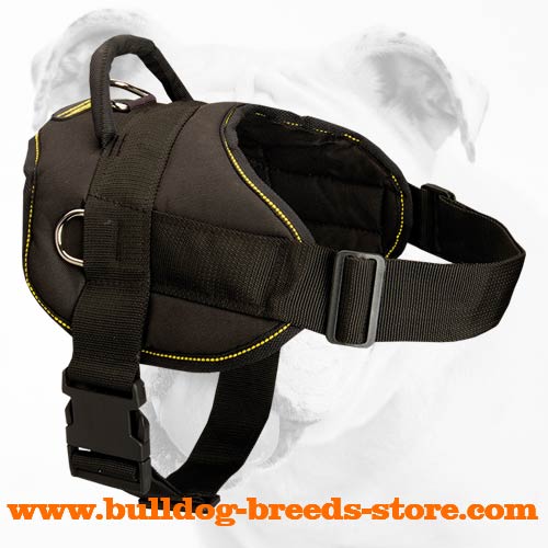 Reliable Tracking Nylon Bulldog Harness