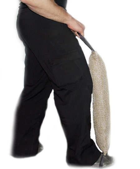 Dog bite tug made of Strong Jute for dog training