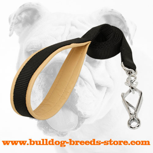 Anti-Rubbing Nylon Bulldog Leash for Walking