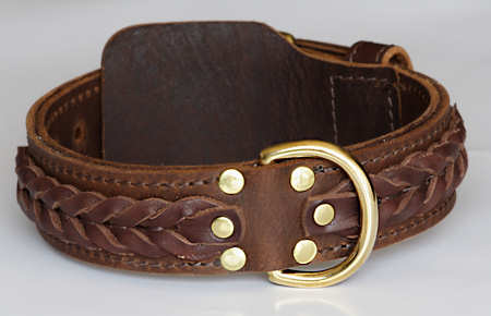 Handcrafted Leather Dog Collar