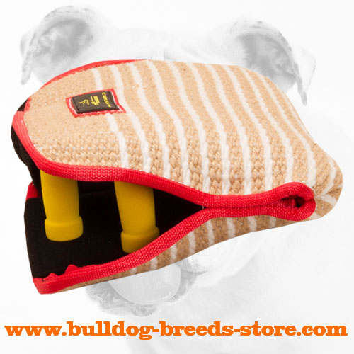 Strong Training Jute Bulldog Bite Builder