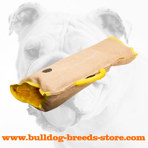 Soft and Strong Jute Bulldog Puppy Sleeve