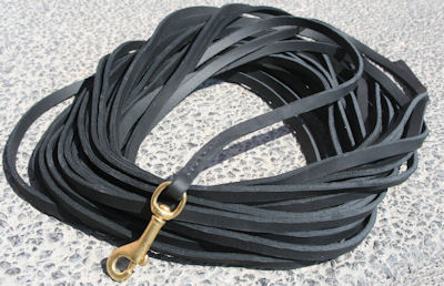 Training,tracking leather dog leash also walking dog lead 13-33'