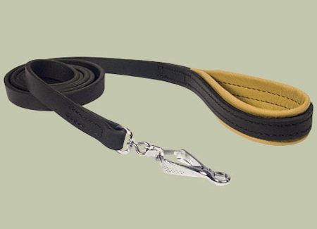 BEST Dog Leash like-Weaver Designer Leather Dog Leashes-L2