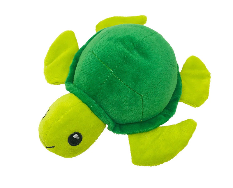 6" Turtle Mini Dog Toy - Click Image to Close