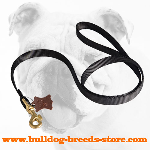 Reliable Tracking Nylon Bulldog Leash